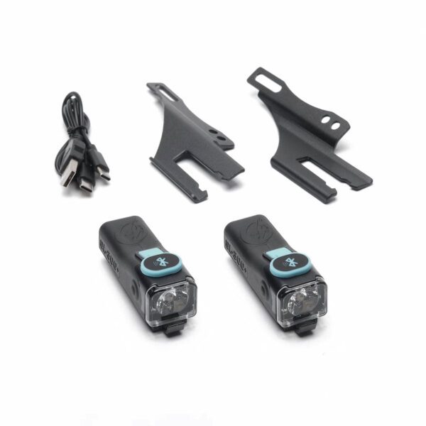 SL-300+ Skateboard Head Lights extended mounts