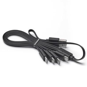 Shredlights Skateboard Quad charging cables usb-c example